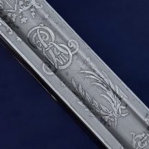 British 1892 Pattern Royal Army Medical Corps Officers Sword of Lt Col Richard George Hanley 27